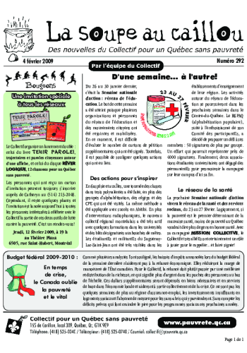 D’une semaine … à l’autre