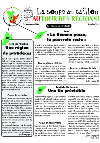 Autour des régions : Nord-du-Québec, Laval et Capitale-Nationale