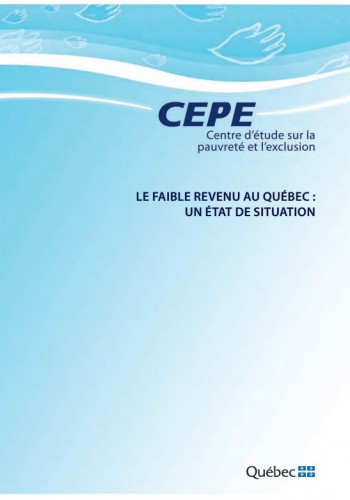 Le faible revenu au Québec : un état de situation (2008)