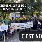 une réforme sur le dos des plus pauvres,